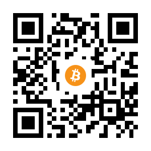 bitcoin:1G34QhCqQfRqMBcphzi3XAmSja2qW2FVmc black Bitcoin QR code