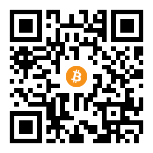 bitcoin:1G3HT3UQtTzRE4wqAMRVWiTd6P7AFwQgTt black Bitcoin QR code