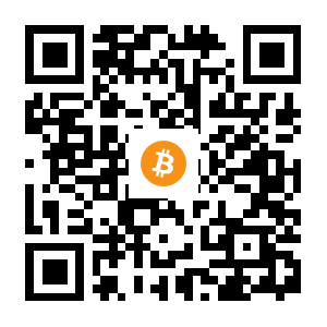 bitcoin:1G46wzdjHFyN4RwAurTjHETLjYpi6guyup black Bitcoin QR code