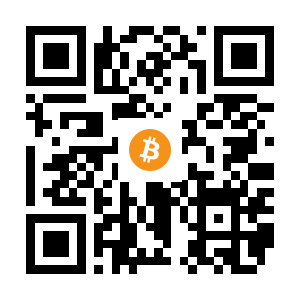 bitcoin:1G4cFPFsoMhkEbX4TAZaTLuTwLhFxN2buK black Bitcoin QR code