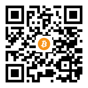bitcoin:1G5Rw2M1GFu4S1mm88hzjAWMqdthGRB7cX black Bitcoin QR code