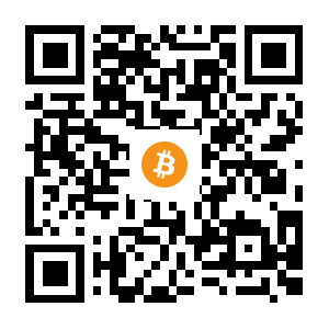 bitcoin:1G673YDU3UfeUjEgpAkUojLeXnujKWMCWn black Bitcoin QR code