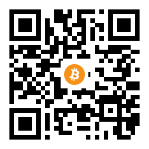 bitcoin:1G6BSNQohhxw597Gs4cxM2QGb6FeioJkpj black Bitcoin QR code