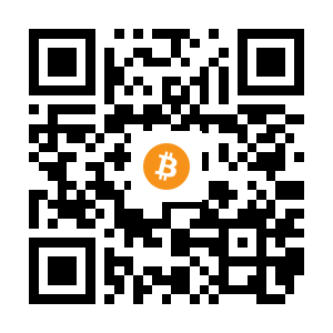 bitcoin:1G92KqGYnkxQeL7BicR3dmMK33d8Xe8QEb black Bitcoin QR code