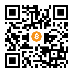 bitcoin:1G9EqvU6JWdBeRD5QFPDYasYL4zKoDJpuE black Bitcoin QR code