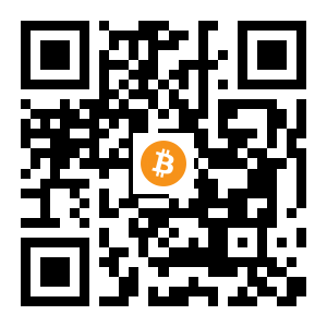 bitcoin:1GB2X7b5wfBhhNM5ewzDXmeBLiJvVUxn2C black Bitcoin QR code