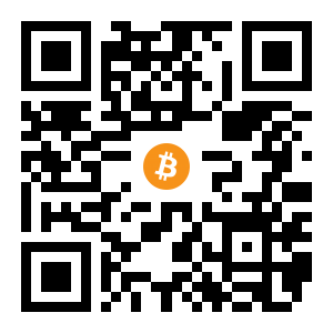 bitcoin:1GBCjPvfvFNeMBiwMoxxbnMof8WeRrn9Mh black Bitcoin QR code