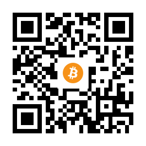 bitcoin:1GBK7ynbXK8gTPeLZTxYvw1Tp9riM8bWW9 black Bitcoin QR code