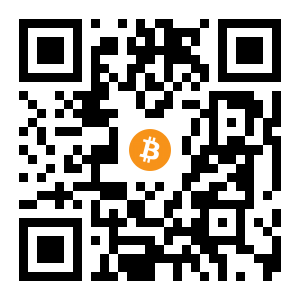 bitcoin:1GBaZQBFUvGsZC2LBffqDf3W33uCqeUNkV black Bitcoin QR code