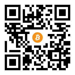 bitcoin:1GBdVM3F5yQaJ6gEyuKyu6a8GqdGQVFNfS black Bitcoin QR code