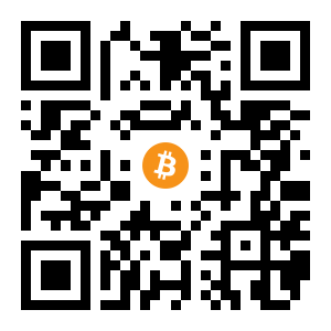 bitcoin:1GC7ymEPnQuCnF32WLFtDGybjFZPgtfxXm black Bitcoin QR code