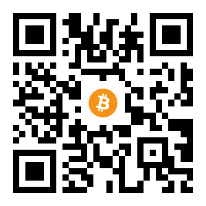 bitcoin:1GCR99q6ySMkwtrEGSCPf9x8jgBgYaPR1G black Bitcoin QR code