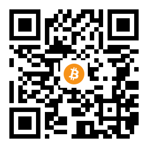 bitcoin:1GD6Qse1BZPPLYCmNxe9fJBnX8ZYDCek66 black Bitcoin QR code