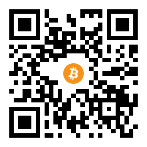 bitcoin:1GDD3EKQQfBHb2nNYQngkjxy1JDYAJMRCE black Bitcoin QR code