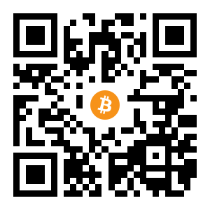 bitcoin:1GDjYovkKyjmCpK1eGsB8yQ8oZeBeyTFq2 black Bitcoin QR code