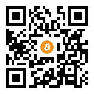 bitcoin:1GG52qee5htL8FHFsJJD84eL4bU8uKawQ1 black Bitcoin QR code