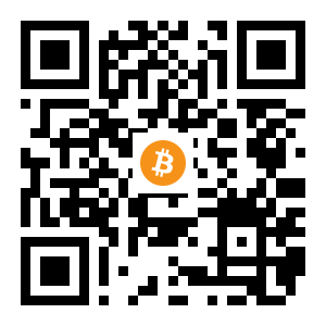 bitcoin:1GHSPGczNn1MxuFvGjxtARNabAYz7JEE4B black Bitcoin QR code