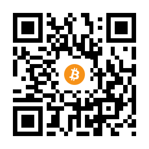 bitcoin:1GHaNhbS71LSjwrK8wEXXA21XMGf55KaEz black Bitcoin QR code