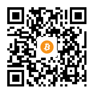 bitcoin:1GJvSyder4iLz3RRFChj7hEiSK4P5MA7Ry black Bitcoin QR code