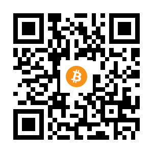 bitcoin:1GK5vojewjRWWoGZdfRcSKqTeXHvTZ1m9u black Bitcoin QR code
