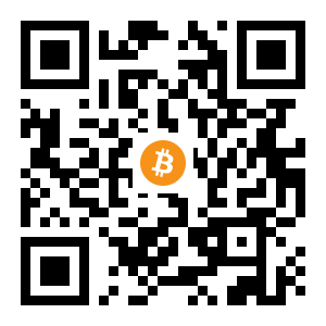 bitcoin:1GKRqUSG6rNKUa2EGYfzCkUvSjKWwHPJX5 black Bitcoin QR code