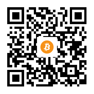 bitcoin:1GKtHMzuubWbku3Rp9mY9Dtuc3XeHDYXyL black Bitcoin QR code