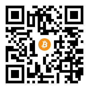 bitcoin:1GLagDwwUcmt2rYWiJg6Wc4j4jKSskvTyP black Bitcoin QR code