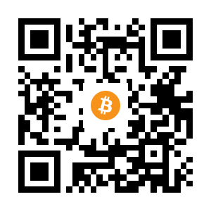 bitcoin:1GMG6HecYRw4UcXopKnNf9S9x5xKd7Bj7V black Bitcoin QR code