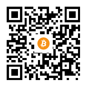 bitcoin:1GMnmkP6TiPgDGfzsdhUxWEXp4zjwH9k74 black Bitcoin QR code