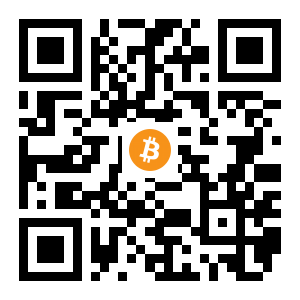 bitcoin:1GPkuT8eFrmVqNFtKarmYEeN873h4k5cez black Bitcoin QR code