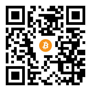 bitcoin:1GPpwfKKdzwNLszj7Aq5dRj9qaESbpoVtS black Bitcoin QR code