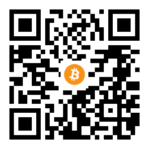 bitcoin:1GQAGNfUj8spsyvJRUBLQUEcHjbpPa9tkX black Bitcoin QR code