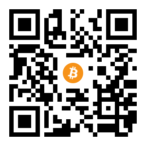 bitcoin:1GR29CyihUiDZkTWimww2Ho4iydjqPFQFr black Bitcoin QR code