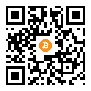 bitcoin:1GR9qNz7zgtaW5HwwVpEJWMnGWhsbsieCG black Bitcoin QR code