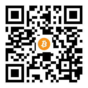 bitcoin:1GRvte89ifRu9v2LEp5zdQLnyKniax2mJk black Bitcoin QR code