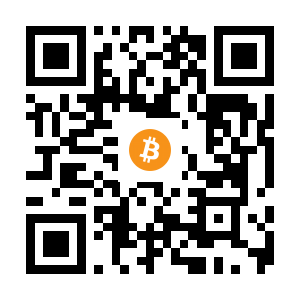 bitcoin:1GS1py3v1N2yTVbXQVJQAGZ5vbzRBTDy6Y black Bitcoin QR code