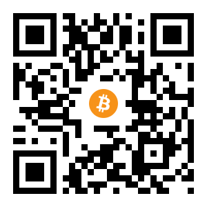 bitcoin:1GWQbCuZWMn6n7hctJBVAhkj4kZM7KCRHq black Bitcoin QR code