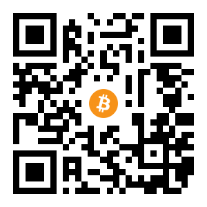 bitcoin:1GX3LdjmDQFuTbArBnBgJZ2FjtezbNTt5B black Bitcoin QR code