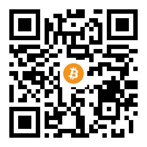 bitcoin:1GZk5Hq63aMYKEj26kLjATeitekhHbzeN8 black Bitcoin QR code