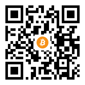 bitcoin:1GZvNmKvpjNXtwZfbyziEaKShR9hNGJax7 black Bitcoin QR code