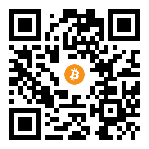bitcoin:1GaeCBf3hRckj6LYQtpyLXDUnmPvNwhxuV black Bitcoin QR code