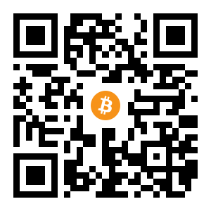 bitcoin:1GbgGnu3eanizm5Z1pPzYqDHNcZfobexeU black Bitcoin QR code