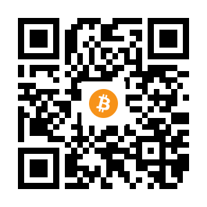 bitcoin:1Gcxh797bRFdw6mrpAXrzBQMHxX1mLws9g black Bitcoin QR code