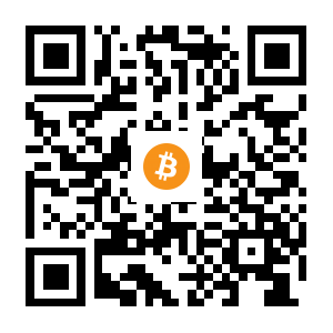 bitcoin:1GdfWfHS63ZPNxJrXfcUR3TipLiRiBFrkr black Bitcoin QR code