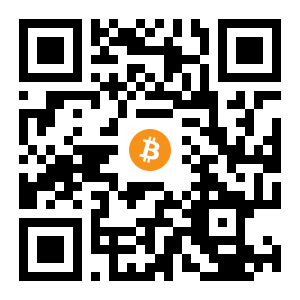 bitcoin:1Ge7s7rB5rHk3fWdnfVfXzMeu1BjR3r9i3 black Bitcoin QR code