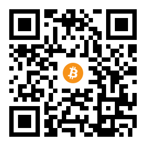 bitcoin:1GgHQp1k8hmpwcqx9SjpeFeV6c9zyy2qBV black Bitcoin QR code