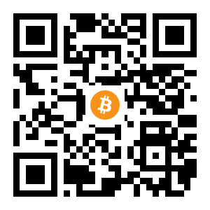 bitcoin:1GgNPexq5TUUjDGxUbLw7jWSMxD71efva3 black Bitcoin QR code
