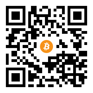 bitcoin:1Gh8cxZuZXJJYG28i14uSNgXvp4jNbqSJR black Bitcoin QR code