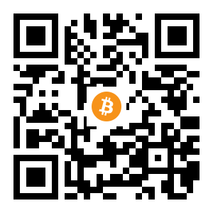 bitcoin:1GhF5ostDo2XhczShYQmtkoNBLvrc6FHXx black Bitcoin QR code