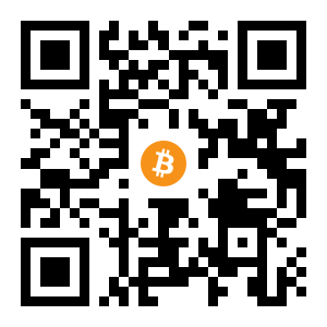 bitcoin:1Ghea43YVFT7Cid7ZagpMMsFXRokwZqjAG black Bitcoin QR code
